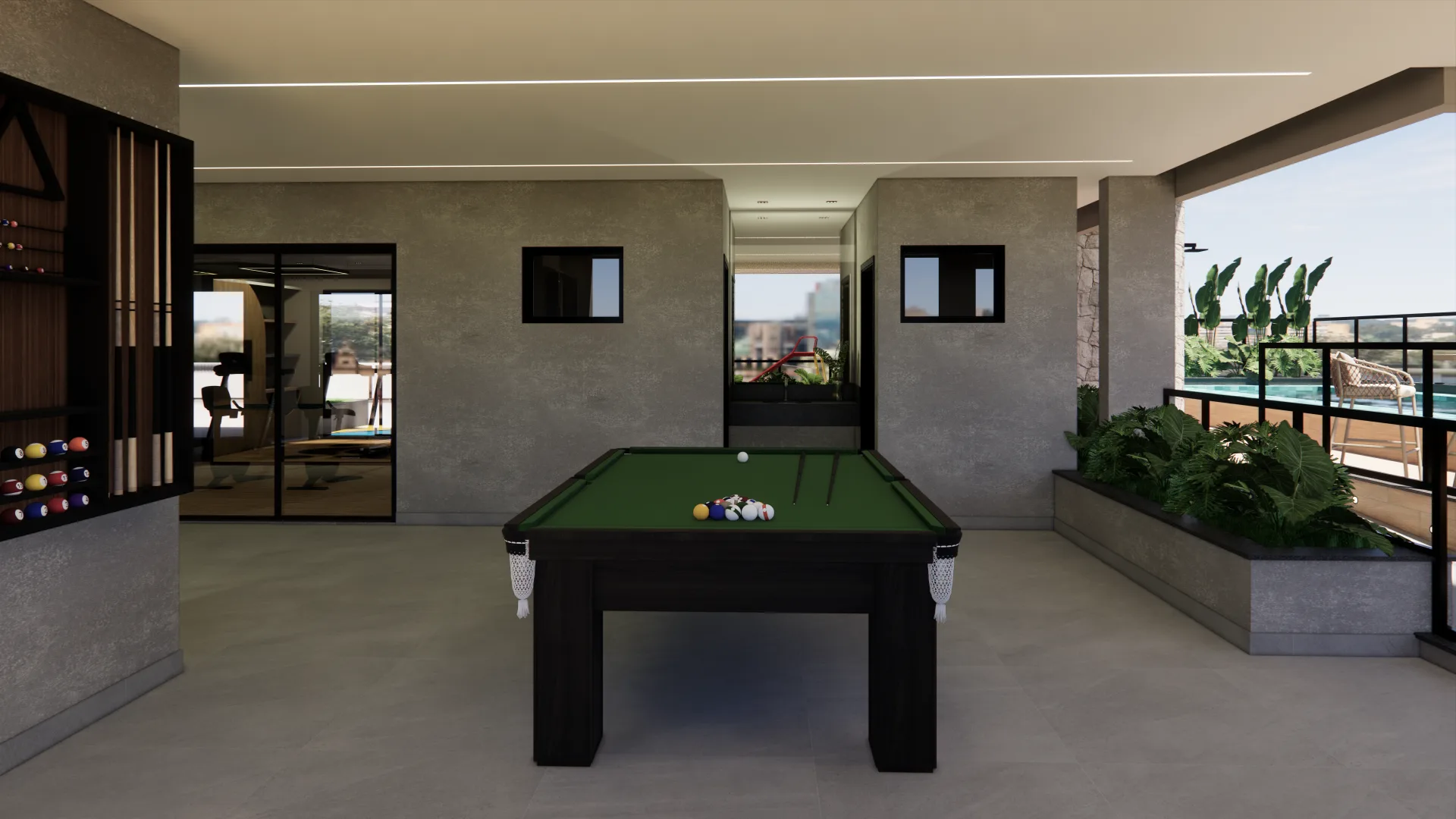 Espaço de Lazer com Piscina, Salão de Jogos e Playground — imagem 4
