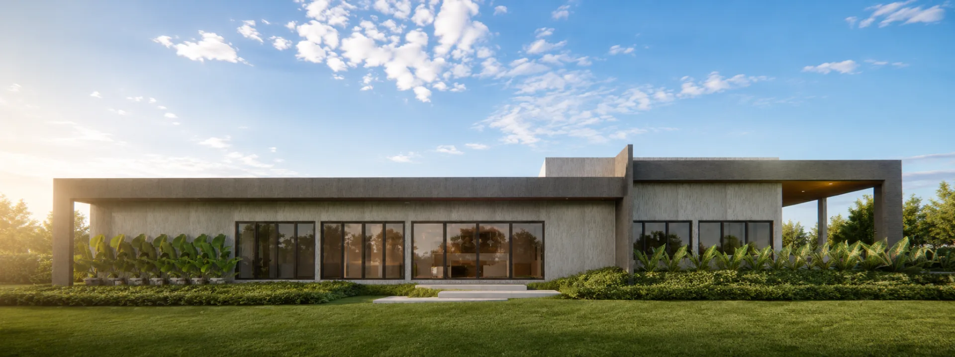 Fachada Residencial Contemporânea