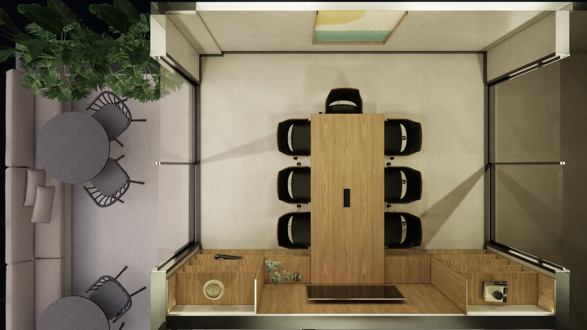 Home Office com Varanda Gourmet — imagem 2